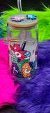 Care Bear 16oz Glass Can