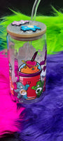 Care Bear 16oz Glass Can