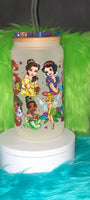 Enchanting Princesses Color-Changing Glass Can