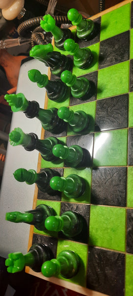 Unique Handcrafted Chess Set