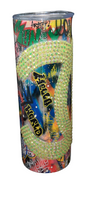 Sublimation Bling Graffiti Tumbler