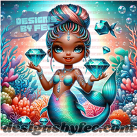 Aquatic Enchantment: The Mermaid’s Gemstone Gala