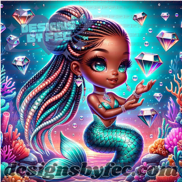 Coral Cove's Jewel: The Sea Nymph's Grace