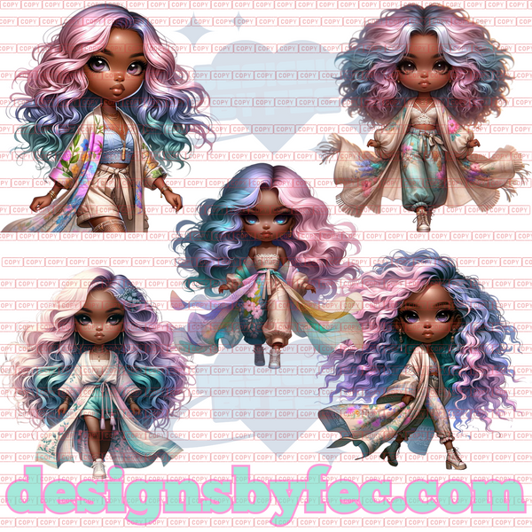 Pastel Dreamers Clipart