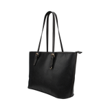Custom Designed Small Faux Leather Tote Bag