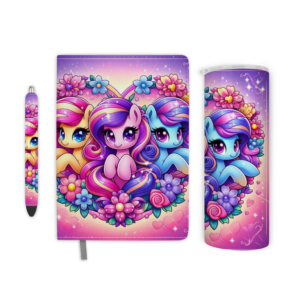 My Little Pony Inspired Custom Designed Tumbler Bundle