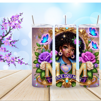 Melanated Magic Mom Tumbler