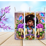 Melanated Magic Mom Tumbler