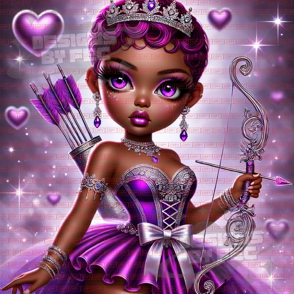 Queen Lavendra, The Amethyst Archer