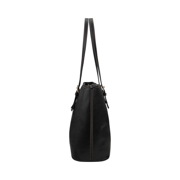 Custom Designed Small Faux Leather Tote Bag