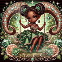 Verdant Taurus Charm