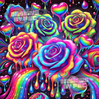 Neon Dream Blooms