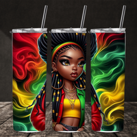 “ROOTED IN POWER” Juneteenth Legacy Tumbler – 20oz Stainless Steel